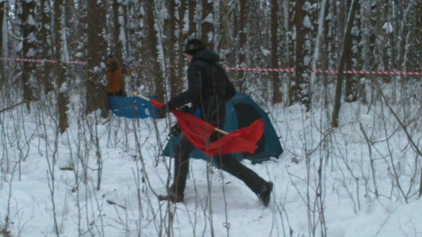 Лазертаг-игра 26 ноября 2011 года - Флаг захвачен :: Лазертаг-клуб «Зарница» - организация лазертаг-игр в Перми