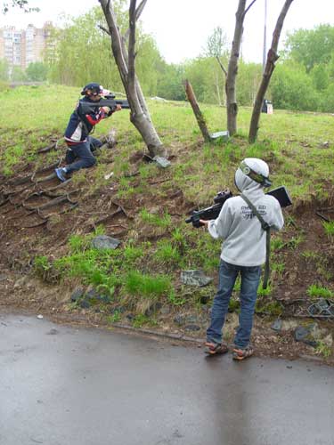 День рождения Глеба, 25 мая 2013 года - Противник прижат огнем, можно подумать :: Лазертаг-клуб «Зарница» - организация лазертаг-игр в Перми