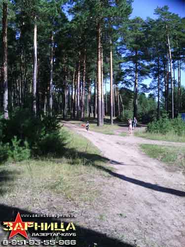Лазертаг в Краснокамске, в сосновом бору, 21 августа 2014 года, в честь дня рождения Влада - Синие захватили флаг! :: Лазертаг-клуб «Зарница» - организация лазертаг-игр в Перми